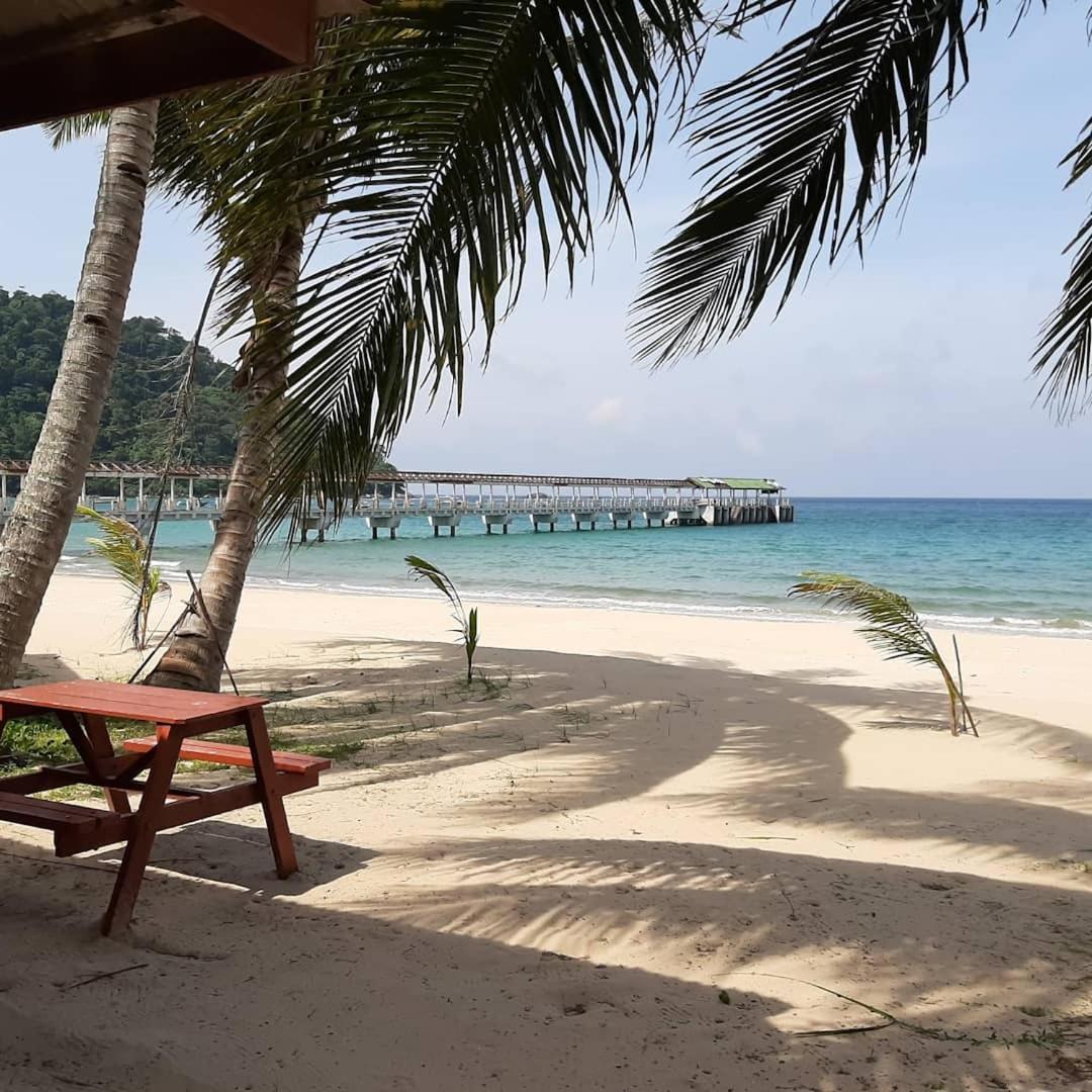 Permai Chalet Tioman Kampong Juara Eksteriør bilde